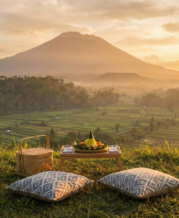 Mount Agung Volcano Picnic Breakfast