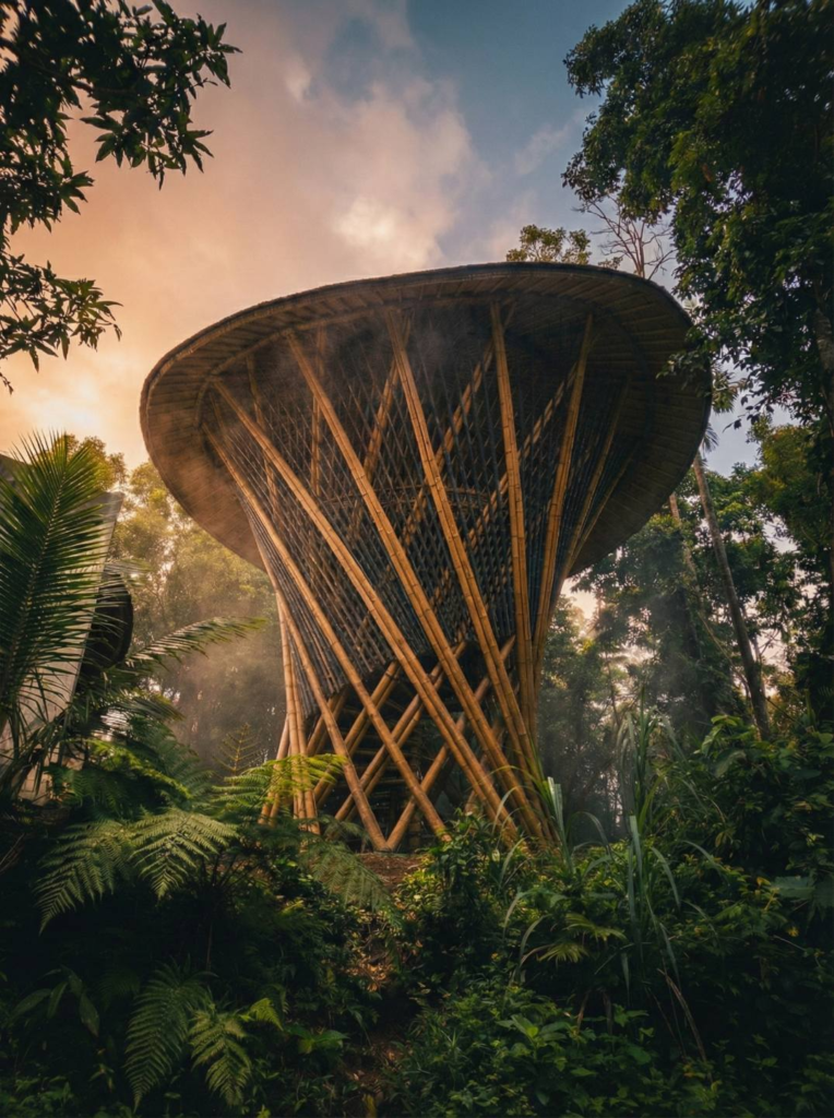 Arunika Spa Bamboo tower Sidemen Bali
