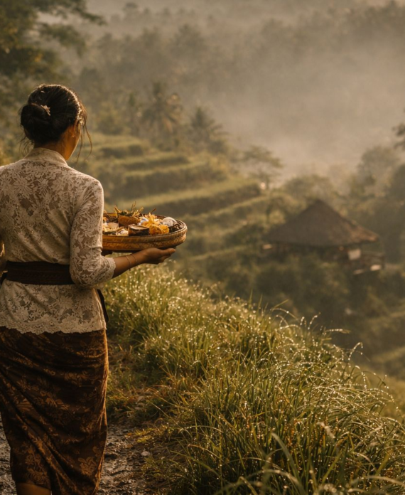 Tri Hita Karana Journey Rice field and village walks